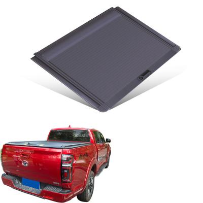 China Hinged Operation Universal Great Wall Aluminium Folding Hard Pick Up Truck Bed Cover for sale