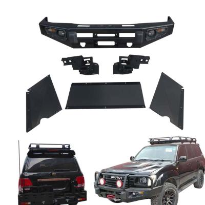 China 2007-2009 Year Steel Front Bumper For Toyota Lc100 Direct Auto Accessories for sale