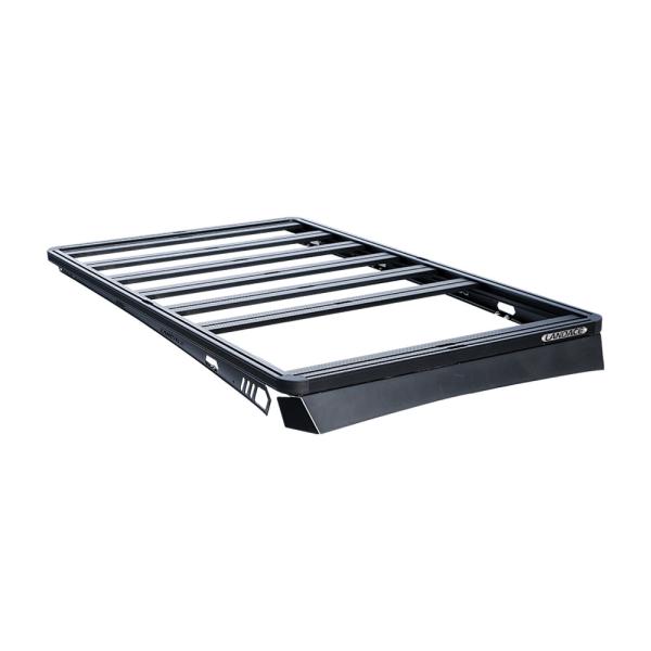 Quality LC79 4x4 Off Road Vehicle Roof Rack Black Powder Coated UV Stable Luggage Roof for sale