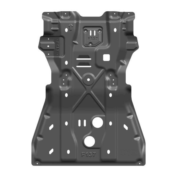 Quality Aluminum Fuel Tank Transfer Case Skid Plate for Toyota Fortuner Original Car Matching for sale