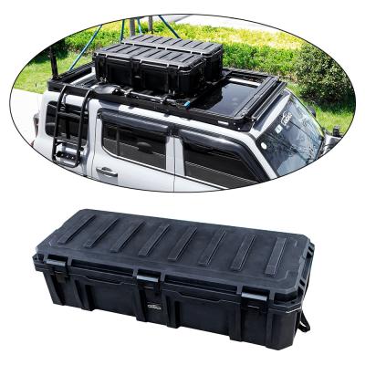 China 2023 Most Popular Tool Box Mounted on Car Roof Racks for Tools in Green Black Durable for sale