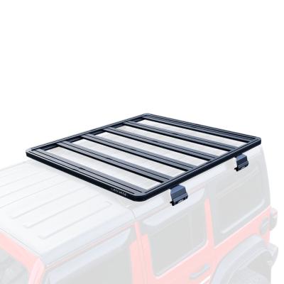 China Jeep Wrangler Roof Rack 4 Runner Black Car Roof Luggage Carrier 1500*1425*55mm for sale