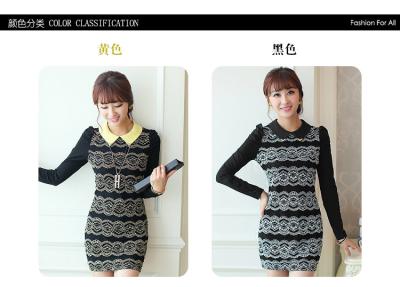 China women's fashion dress with long sleeve for sale
