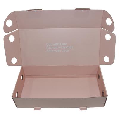 China Flowers Corrugated Mailer Boxes Recyclable Flower Delivery Boxes for sale