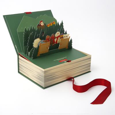China Debossing Christmas Magnetic Closure Gift Box Cosmetic Packaging for sale