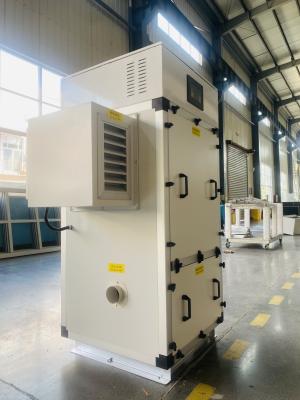 China 1000CMH Electrical Heating Desiccant Rotor Dehumidifier For Cold Storage for sale