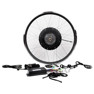 China 48V1500W brushless motor electric bike conversion kit with LCD display for elektro bike for sale