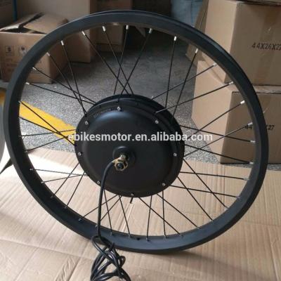 Chine Vélo électrique de gros du pneu 48v 2000w mini kit de moteur à vendre