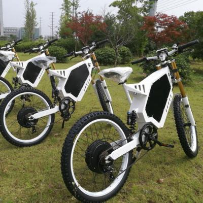 China Bicicleta elétrica de super potência 5000w bombista furtivo bicicleta elétrica a bicicleta elétrica mais rápida da China à venda