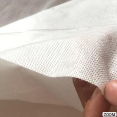 China Tela no tejida soluble en agua grabada en relieve, tela que interlinea no tejida de PVA en venta