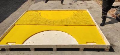 China Customized PU Anti Skid Mat 30mm ZP275 For Drilling Rotary Table for sale