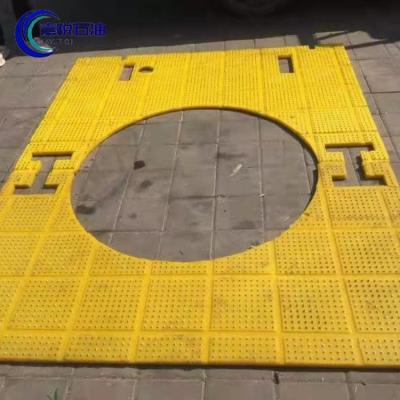 China 30mm Plastic Non Slip Mat For Drilling Rotary Table for sale