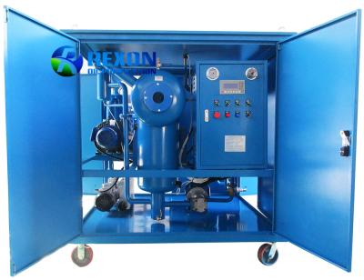 China Double Stage High Vacuum Transformer Oil Filtration Machine ZYD-50(3000Liters/Hour) for sale