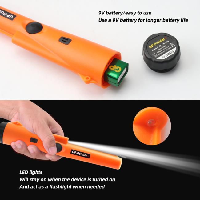 GP-Pointer 360 Gold Metal Detector packaging
