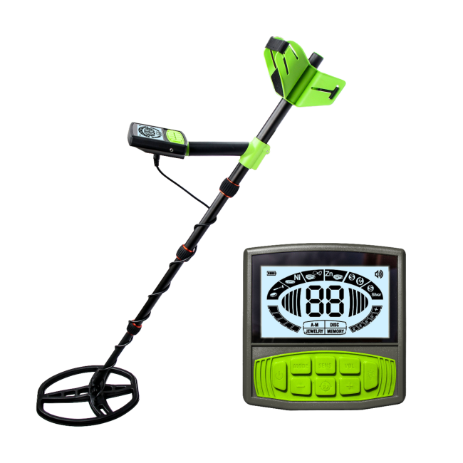 M55 Gold Metal Detector product specifications chart