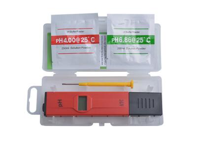 China Hydroponic Laboratory Digital PH Meter , PH 6.86 Pocket Conductivity Meter for sale