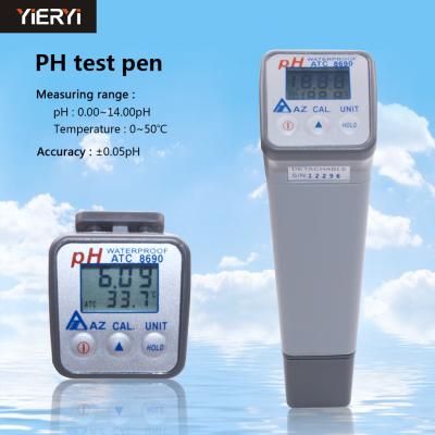 China Prueba industrial de la acidez AZ8690 del metro del agua de la calidad de Digitaces del medidor de pH del PDA del laboratorio portátil de la precisión en venta