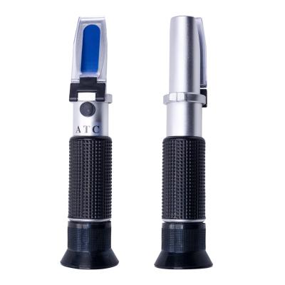 China Portable Brix & Salinity Refractometer Meter With Atc / Salt Water Salinity Tester for sale