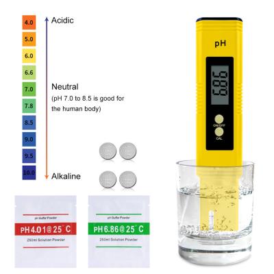 China Tipo probador de la pluma del medidor de pH de Protable LCD Digital del pH para el vino/la orina del agua de Driking de la prueba en venta