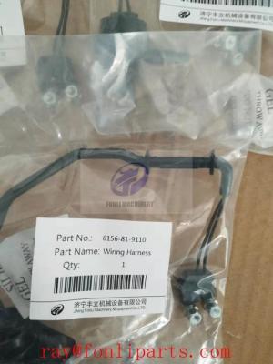 China High quality komatsu excavator pc400-7 pc400-8 6D125 engine injector wiring harness 6156-81-9110 for sale