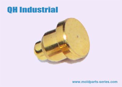 China Pogo Pin,Spring-loaded Pin, 2A to 5A High Current Brass Contact Pogo Pin or Pogo PIn Connector  For PCB Made in China for sale