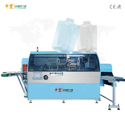 China Automatic one color plastic round bottle screen printing machine. for sale