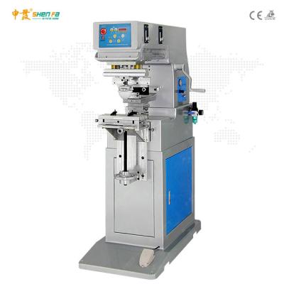 China 60W 5 Bars Semi Automatic Pad Printing Machine With 200mm Cliche for sale