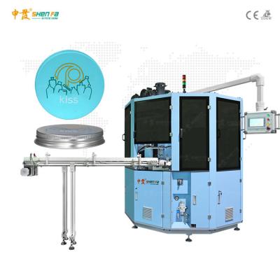 China Cosmetic Industry 50 pcs/min Plastic Box Flat Screen Printing Machine for sale