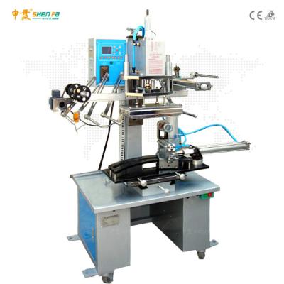 China 220V Cone Shape Hot Stamping Machine For Plastic Cup And Lid for sale
