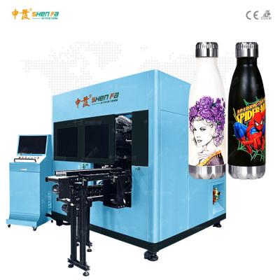 China UV Curable Ink Digital Inkjet Printing Machine For Drinkware Bottle for sale