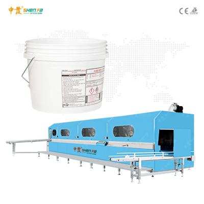 China High Speed Large Round Container Bucket Screen Printing Machine 22 Pcs/Min for sale