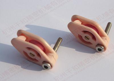 China High polish Ceramic Wire Guide Pulley HRA88 hardness for coil winding machine for sale