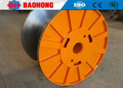 China Steel Cable Reel Drum Spool Plastic Corrugated Stainless Steel Wire Bobbin for sale