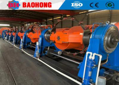 China Wire Cable Skip Strander Machine With Carbon Bow 1000Rpm Rotating Speed for sale
