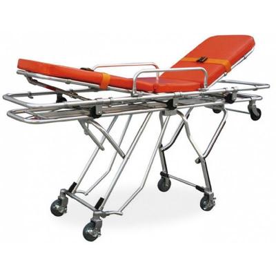 China MDK-L06 Medical Equipment Automatic LOADING Mobile Aluminum Alloy ICU Emergency Chair Stretcher for Ambulance CAR for sale