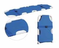 China Blue Two Automatic Folding Medical Stretcher For Ambulance 6.5 Kg 185CM for sale