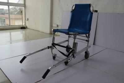 China 20in Wheeled Steps Manual Stair Climbing Wheelchair Stretcher Without Armrests for sale