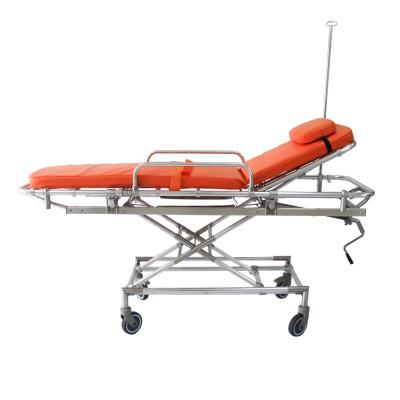 China 75in ajustados carro não magnético do trole do transporte da maca do paciente hospitalizado de 60 graus à venda