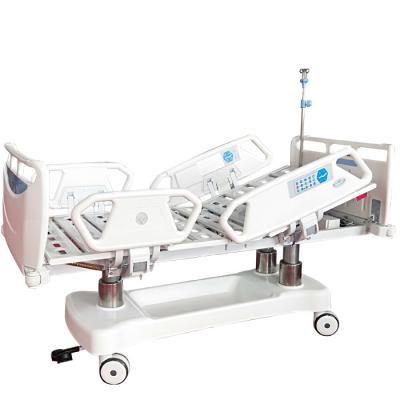 China Good Quality and Cheap Full Electric Hospital Bed With Mattress Eight Function 460MM 45deg for sale
