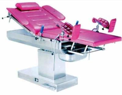 China Medical Manual Gynecological Obstetric Table Delivery Bed Operation Table For Child Birth for sale