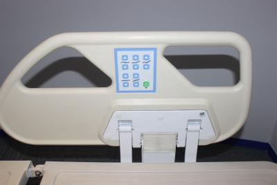 China cama de hospital eléctrica del ajuste de altura de los 45cm 500M M carril de 5 de la función de Icu ABS de la cama en venta