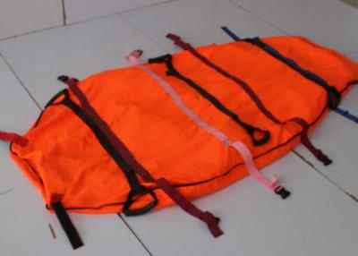 China Orange 78cm medical emergency rescue equipment foldable air vacuum mattress stretcher adult for sale