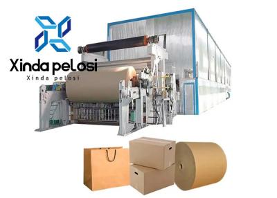 China 1200mm Workable Kraft Paper Slitting And Rewinding Machine High Capacity for sale