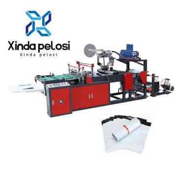 China Self Adhesive Tape Fully Automatic Express Bag Making Machine Single Channel for sale