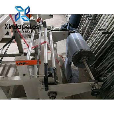 China BOPP OPP PP PE Heat Cutting Side Sealing Courier Bag Making Machine Multifunctional for sale