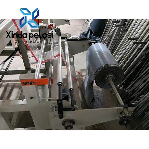 Quality BOPP OPP PP PE Heat Cutting Side Sealing Courier Bag Making Machine Multifunctional for sale