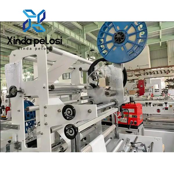 Quality OPP CPP Plastic Courier Bag Machine Side Sealing Bag Making Machine 380v for sale