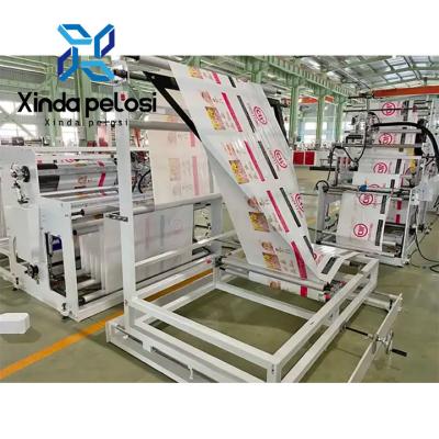 China Máquina automática de fabricação de sacos de papel de correio com correia transportadora 380V/50Hz à venda