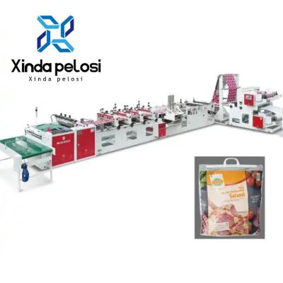 China Máquina automática isotérmica para la fabricación de bolsas de trabajo pesado con mango rígido para la preservación del calor en venta