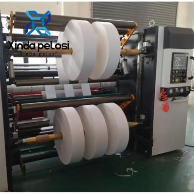 China Máquina de corte de bobinas de papel higiénico de alta velocidad 4.5-15KW Automatizado en venta